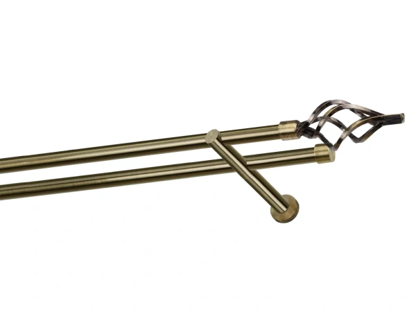 Kétsoros 19x19mm karnis - AZUR GOLYÓ - antik 1