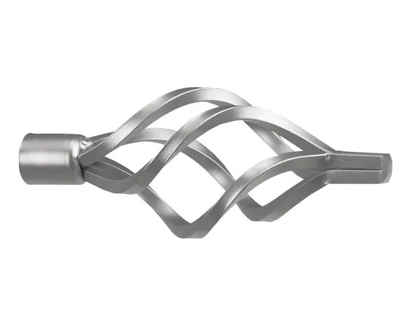 Egysoros 16mm karnis - AZUR GOLYÓ - satin