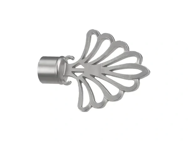 Kétsoros 16x16mm karnis - MODERN - satin