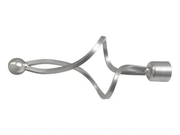 Kétsoros 16x16mm karnis - FALIST - satin