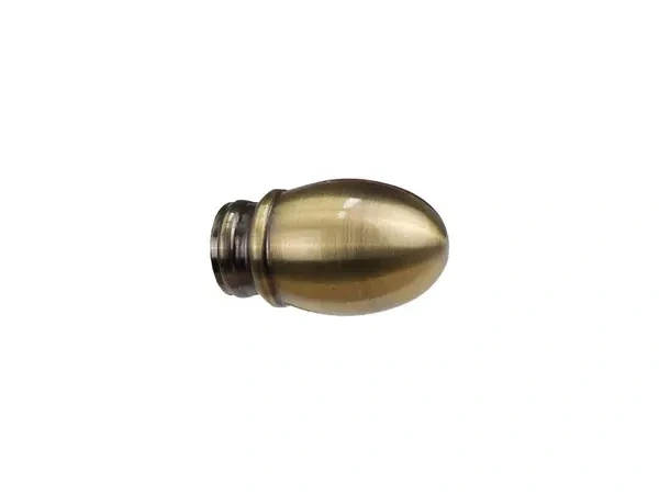 Egysoros 19mm-es függönykarnis - belső sínes rúd - BELUNO - antik