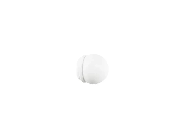 Kétsoros 19x19mm-es függönykarnis - egyszerű rúd - TODI MAX - fehér