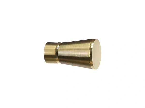 Kétsoros 19x19mm-es függönykarnis - belső sínes rúd - RIMINY - antik