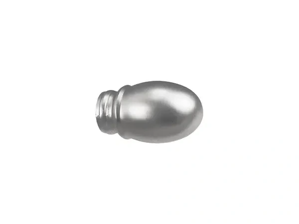 Egysoros 19mm-es függönykarnis - belső sínes rúd - BELUNO - satin