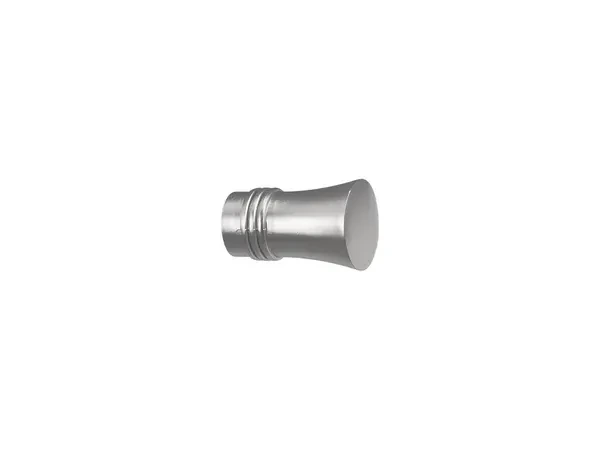 Kétsoros 19x19mm-es függönykarnis - belső sínes rúd - CAPRI - satin