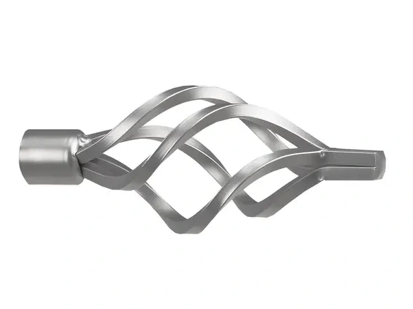 Egysoros 19mm karnis - AZUR GOLYÓ - satin